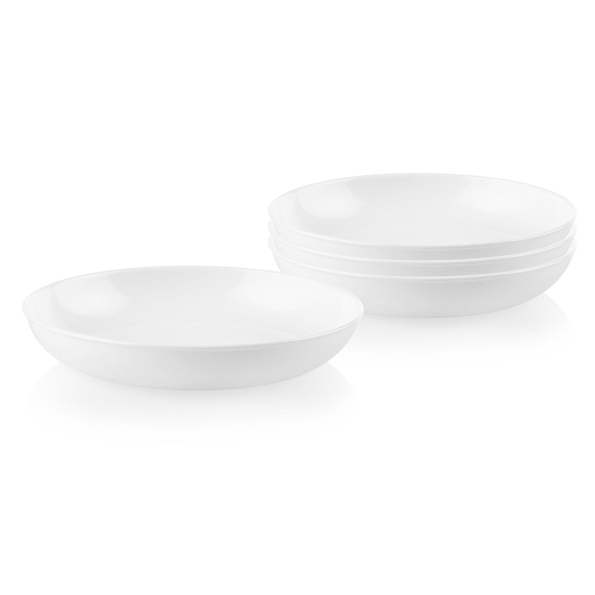 Corelle® Winter Frost White Dinnerware Set – Service for 8 + Meal Bowls