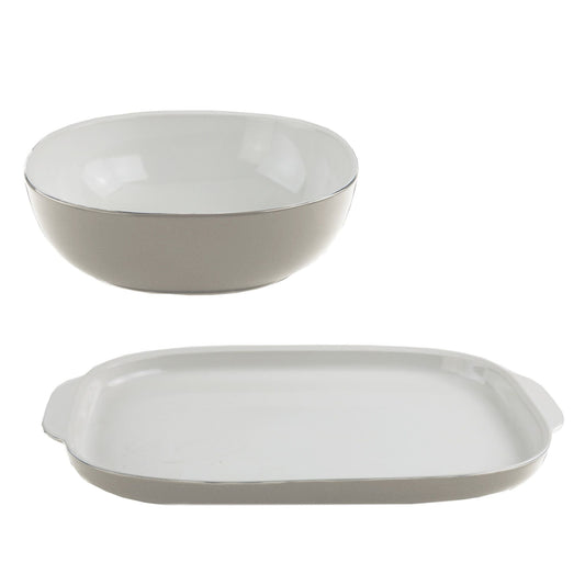 CorningWare® 2-piece Serving Set, Truffle