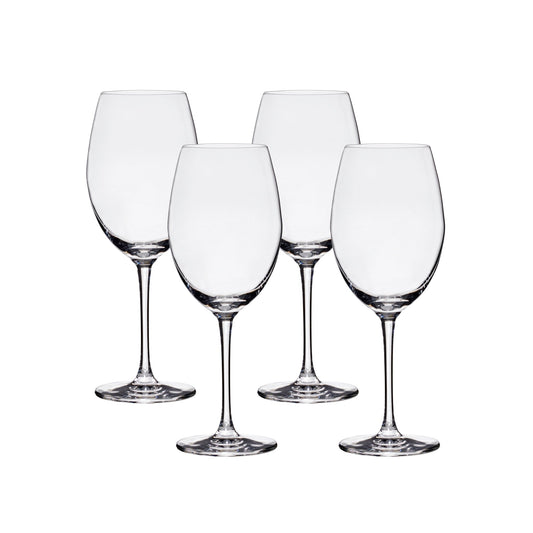 Lucaris Bangkok Bliss Cabernet Glasses (4-Pieces), 16-ounce, Dishwasher Safe, Lead-free Crystalline
