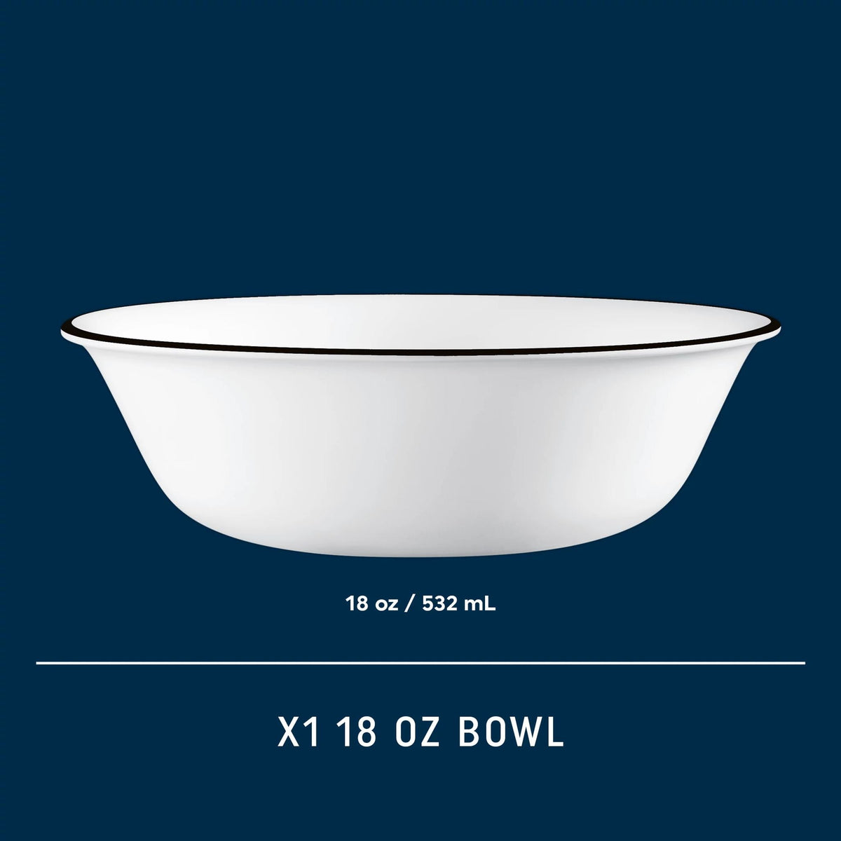 Corelle® Brasserie 18-ounce Cereal Bowl