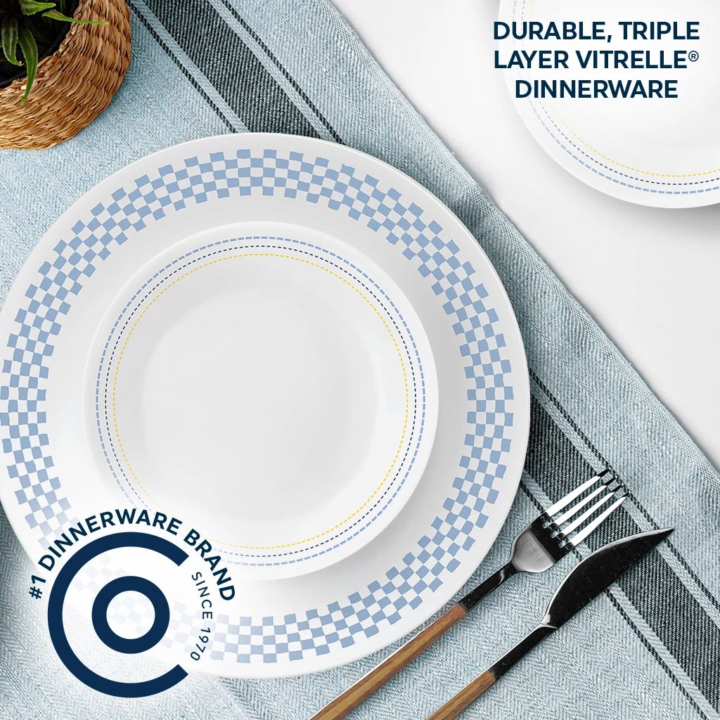Corelle® Amelia 12-piece Dinnerware Set, Service for 4