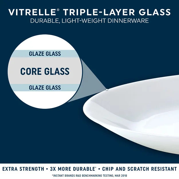 Corelle® Square Splendor 10.5" Dinner Plates, 6-pack