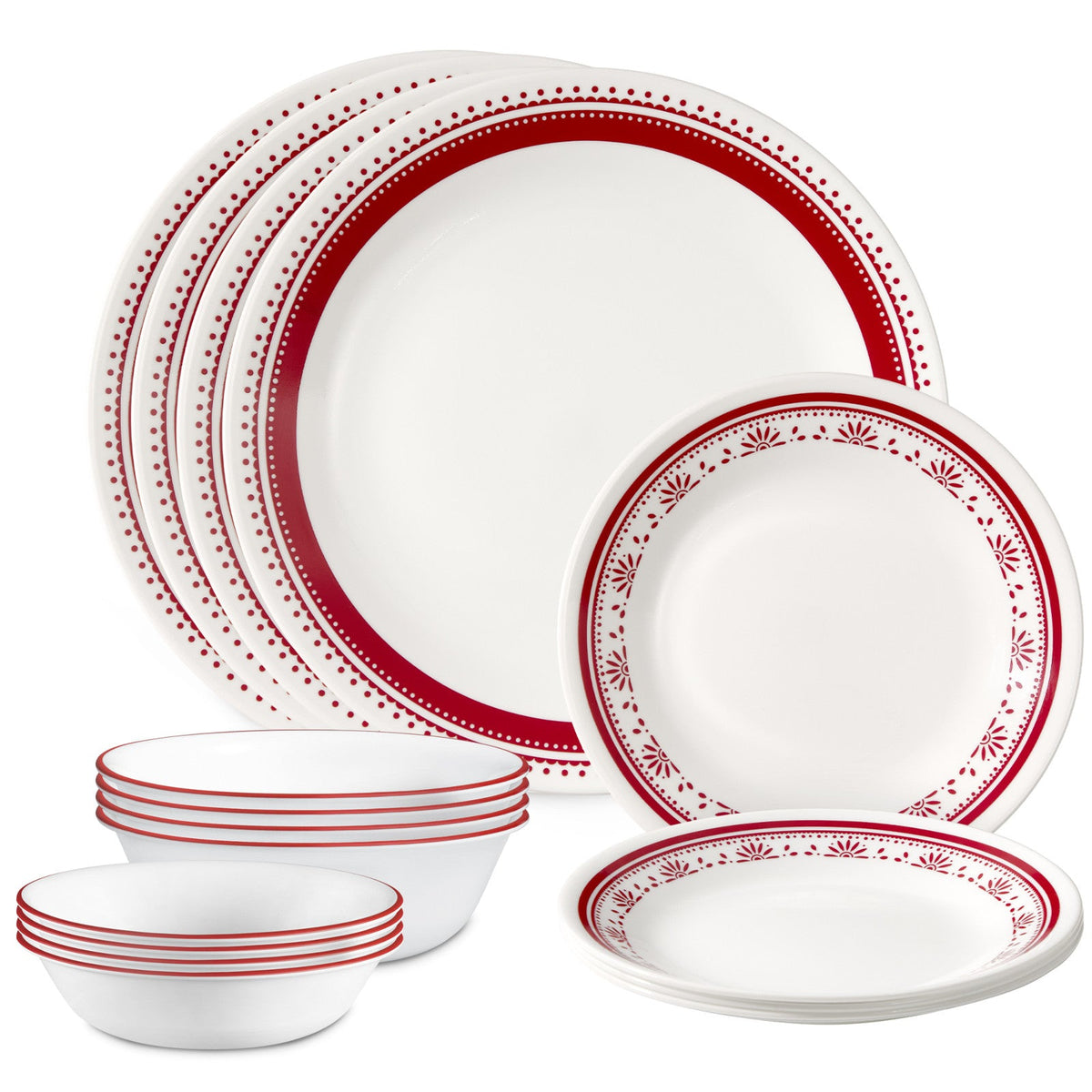 Corelle® Sadie 16-piece Dinnerware Set, Service for 4