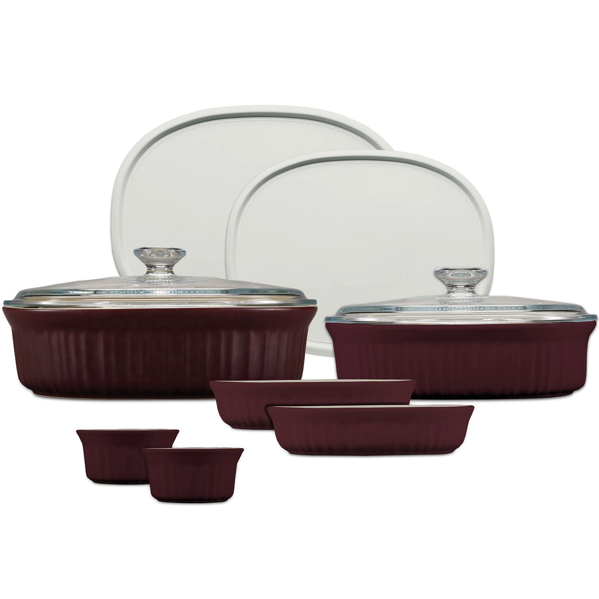 CorningWare® French Colors 10-piece Bakeware Set, Cabernet
